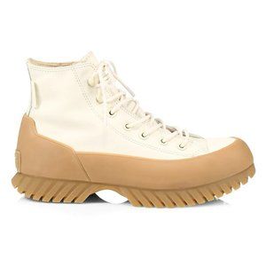 NEW LEATHER CONVERSE Chuck Taylor All Star 2.0 Lugged Sneakers. NWOT